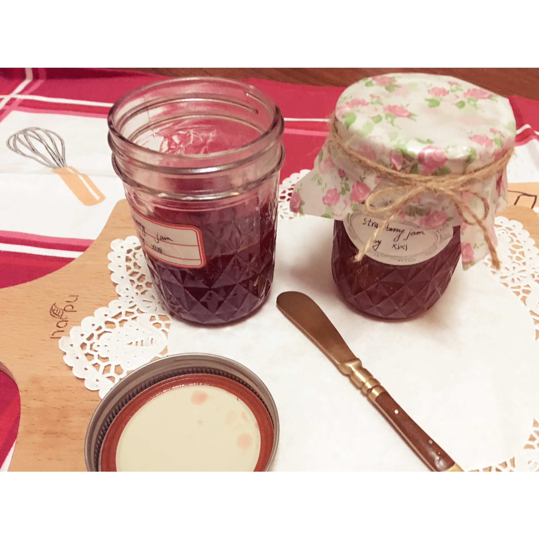 【曼达小馆】下午茶系列：超大大大颗的草莓果酱