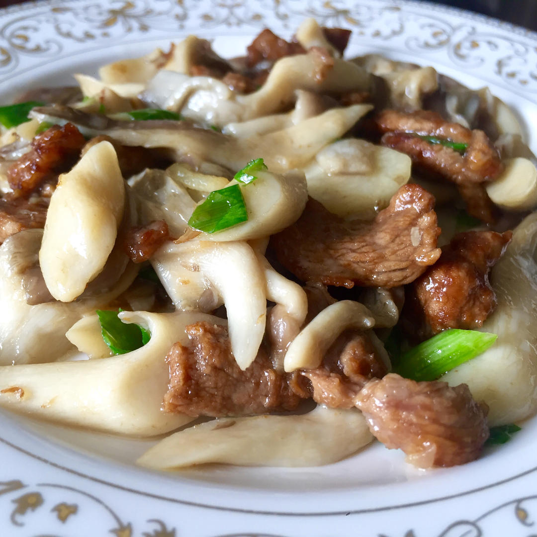 gao12345做的平菇炒肉