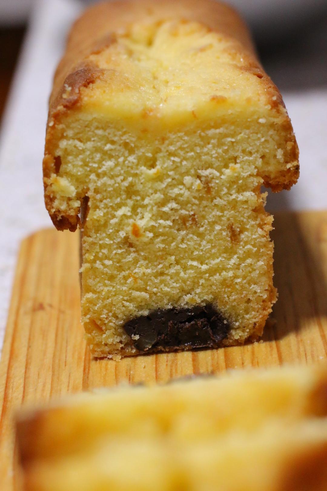 橙香巧克力磅蛋糕