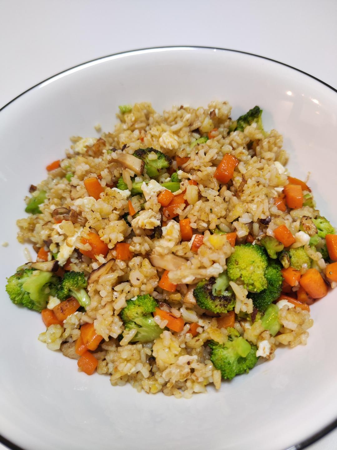 炒米饭蛋炒饭二十分钟快手家常