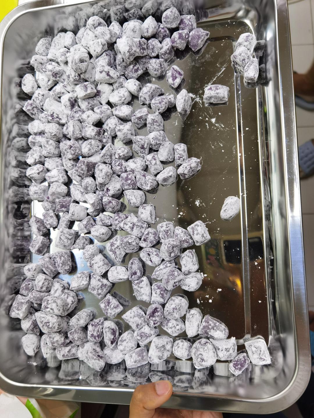 自制三色芋圆