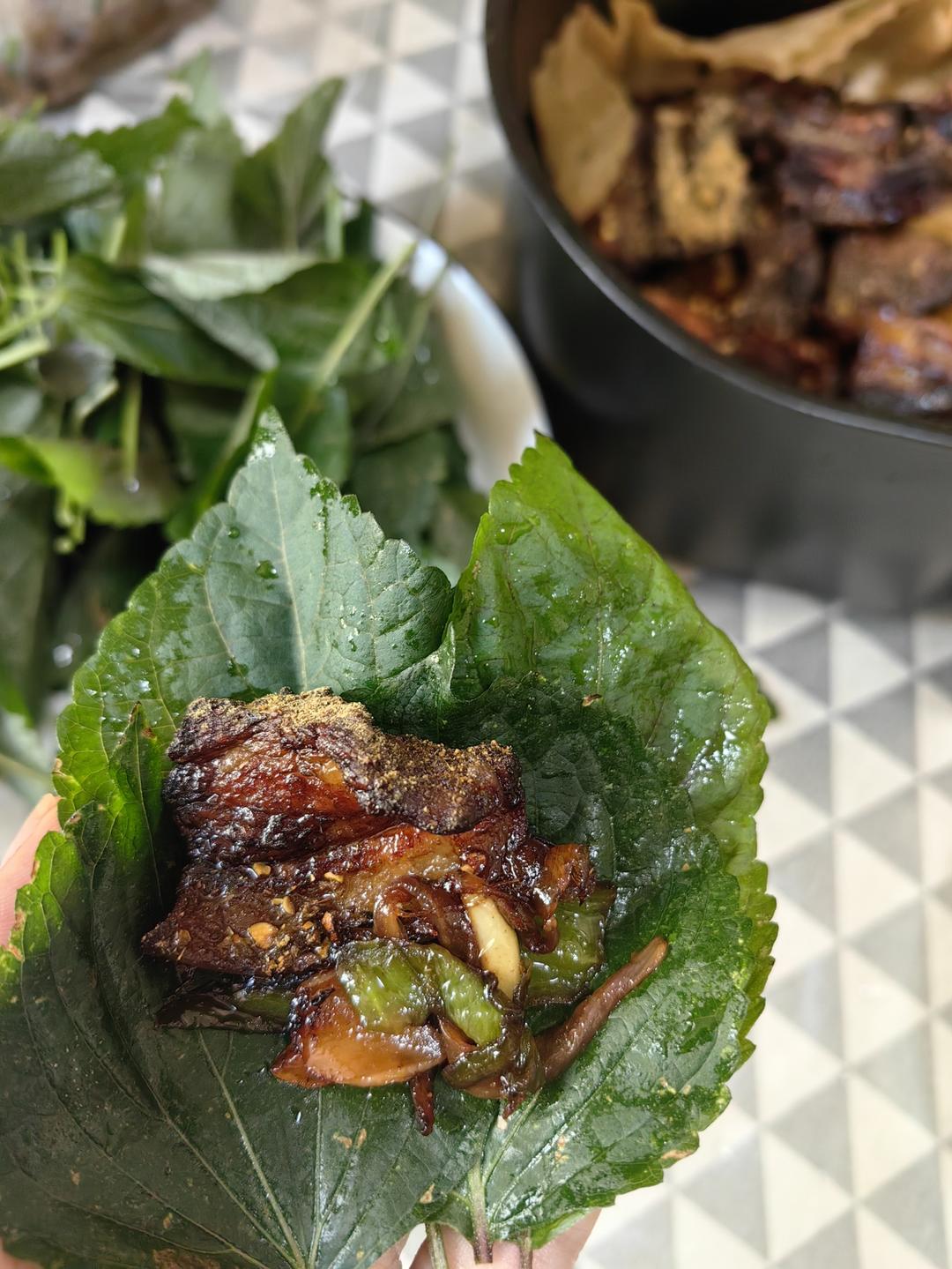 空气炸锅五花肉