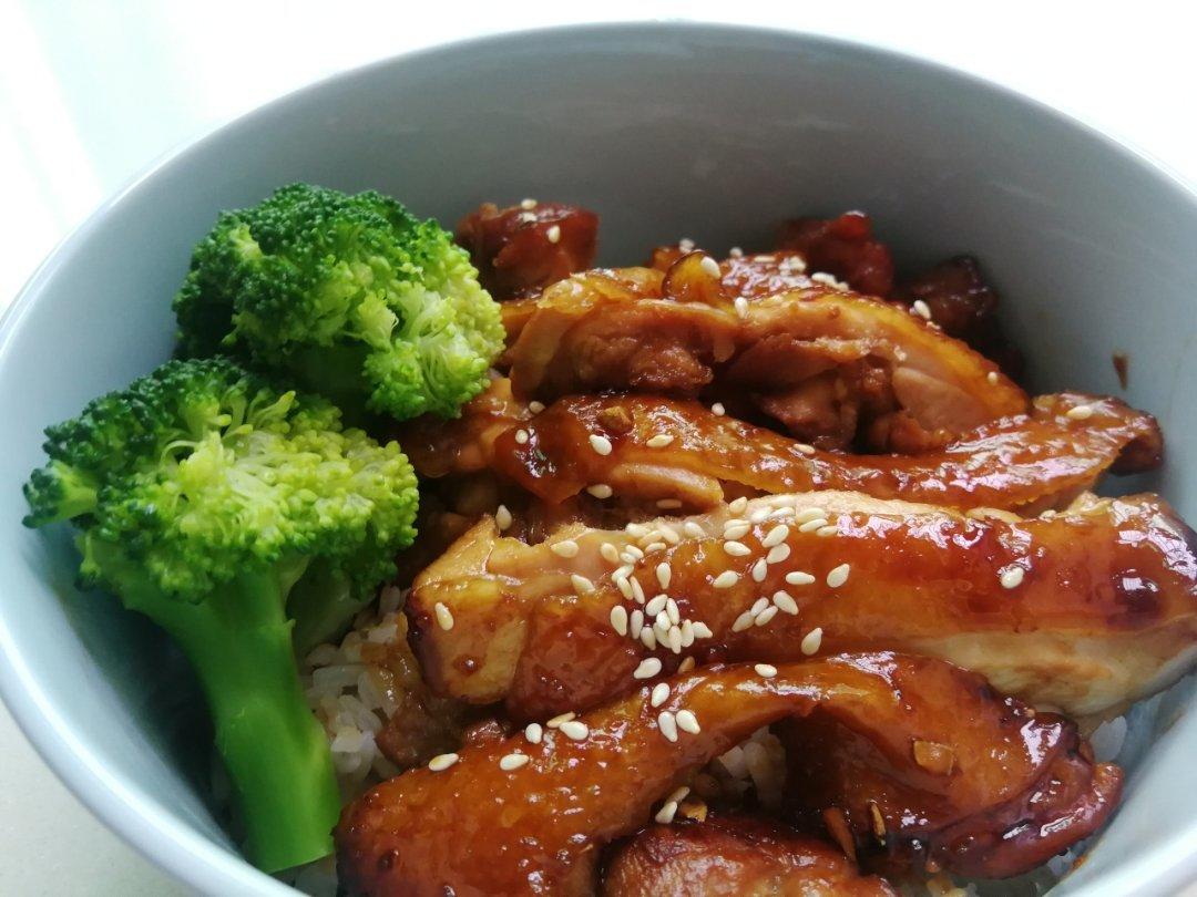 照烧鸡腿饭
