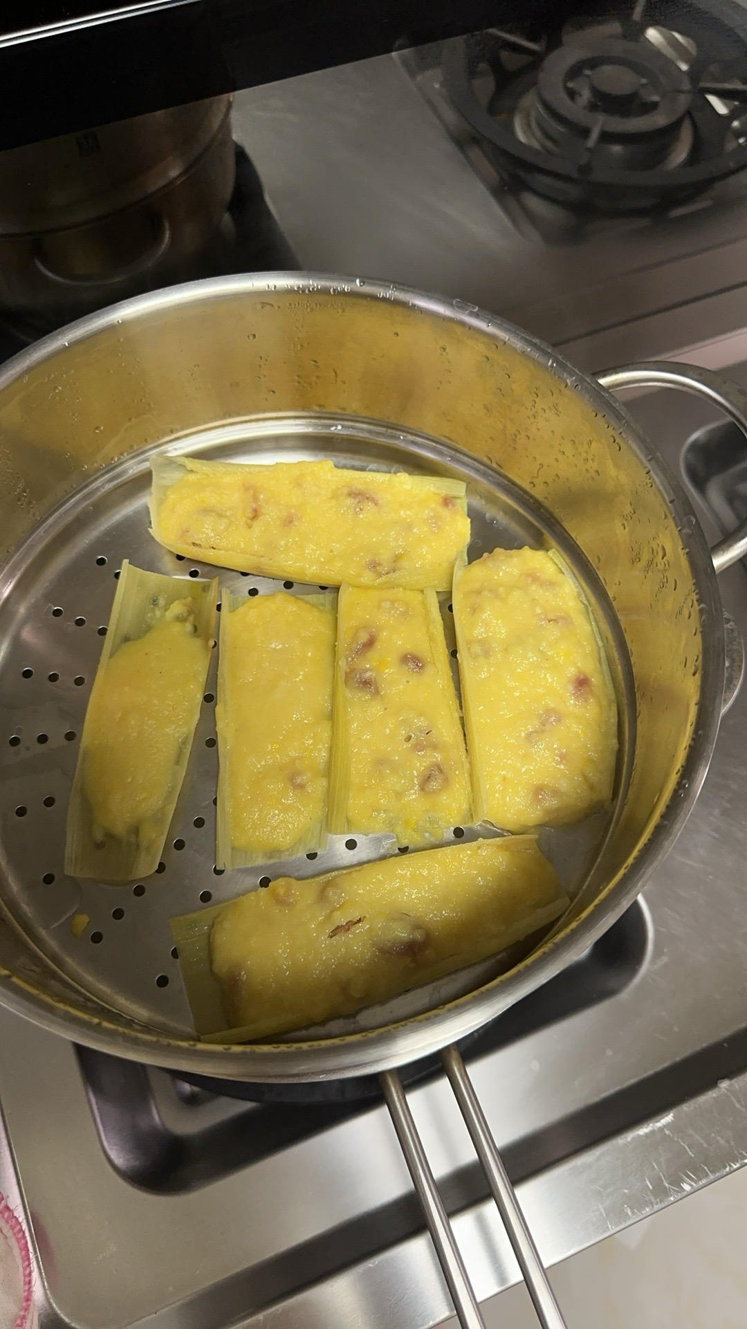 玉米虾仁粑粑