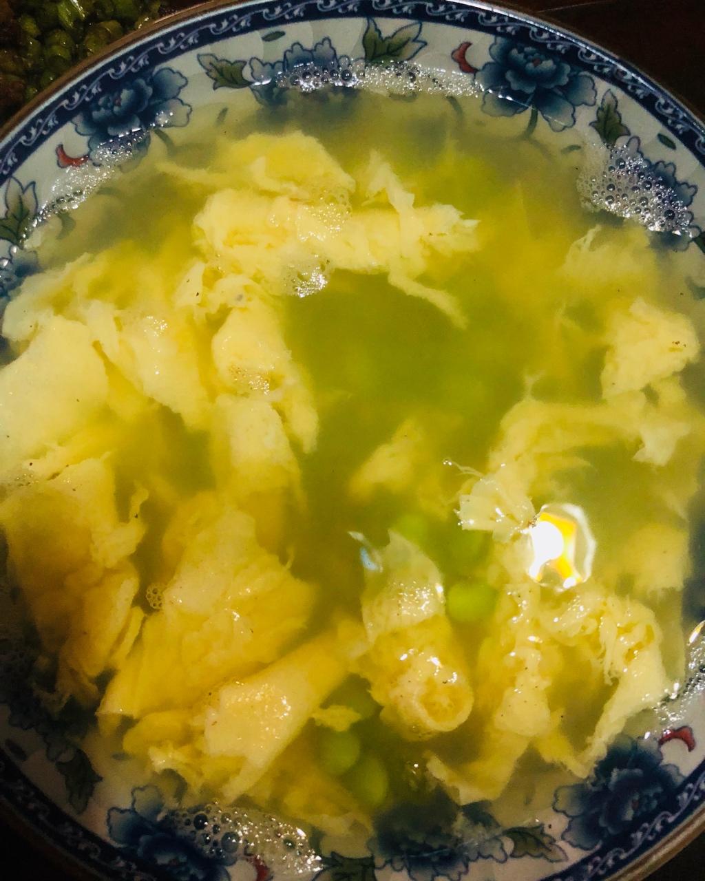 毛豆蛋汤