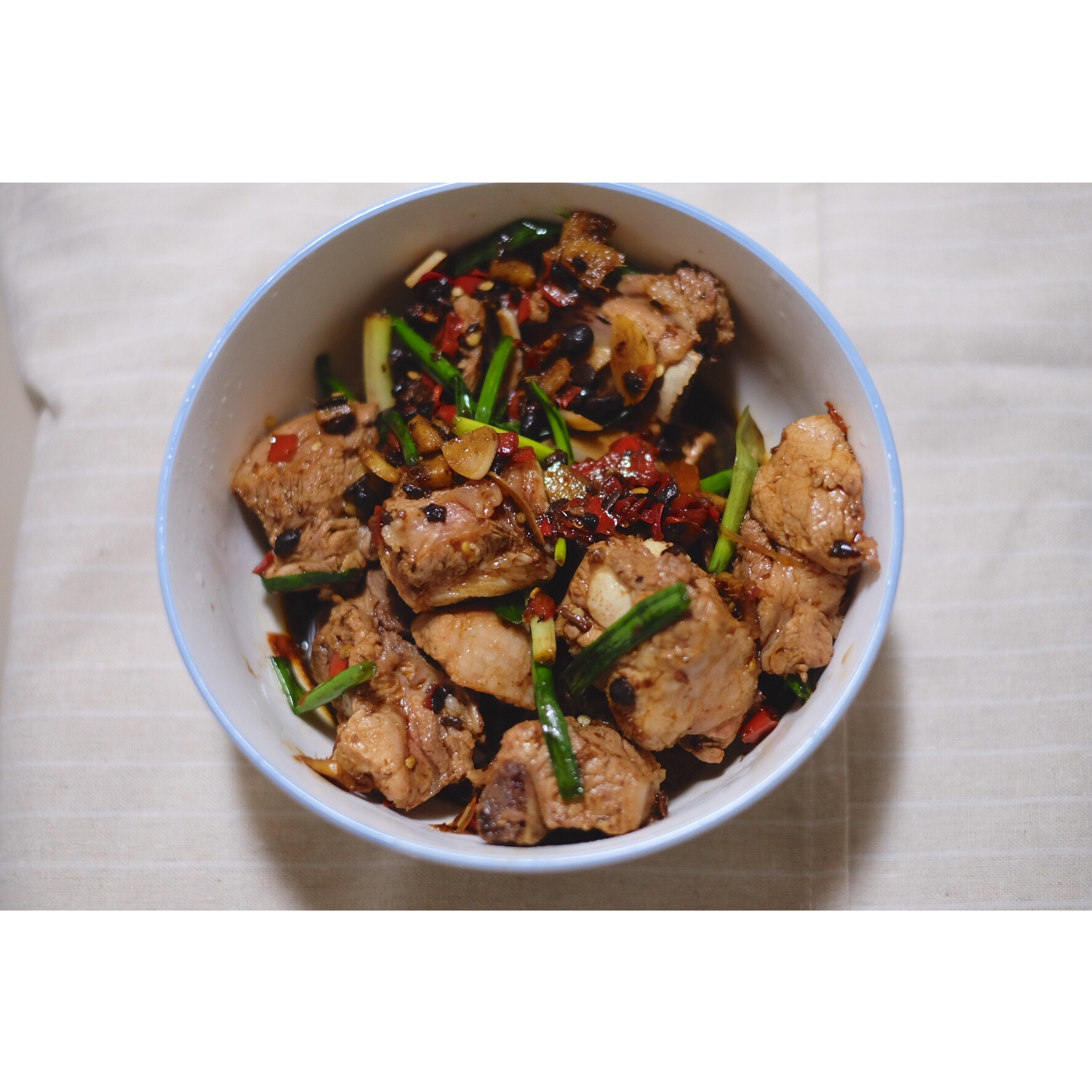 豆豉蒸排骨