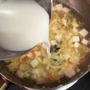 鸡肉豆腐羹-太太乐鲜鸡汁快手菜的做法 步骤9