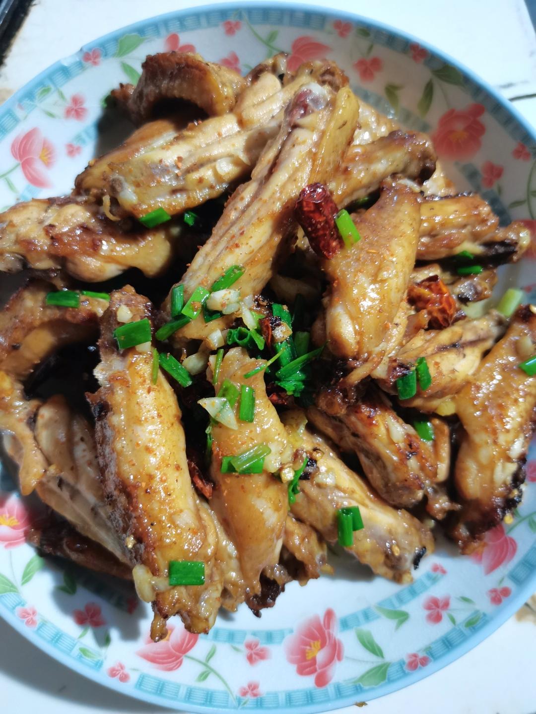 香辣鸡翅，解馋