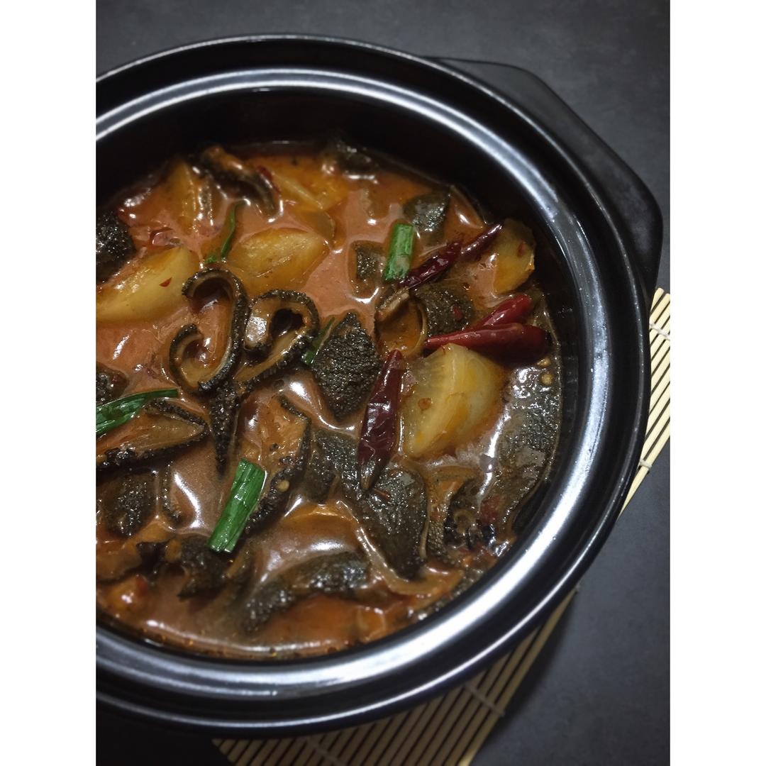 linda下厨房做的萝卜焖牛肚