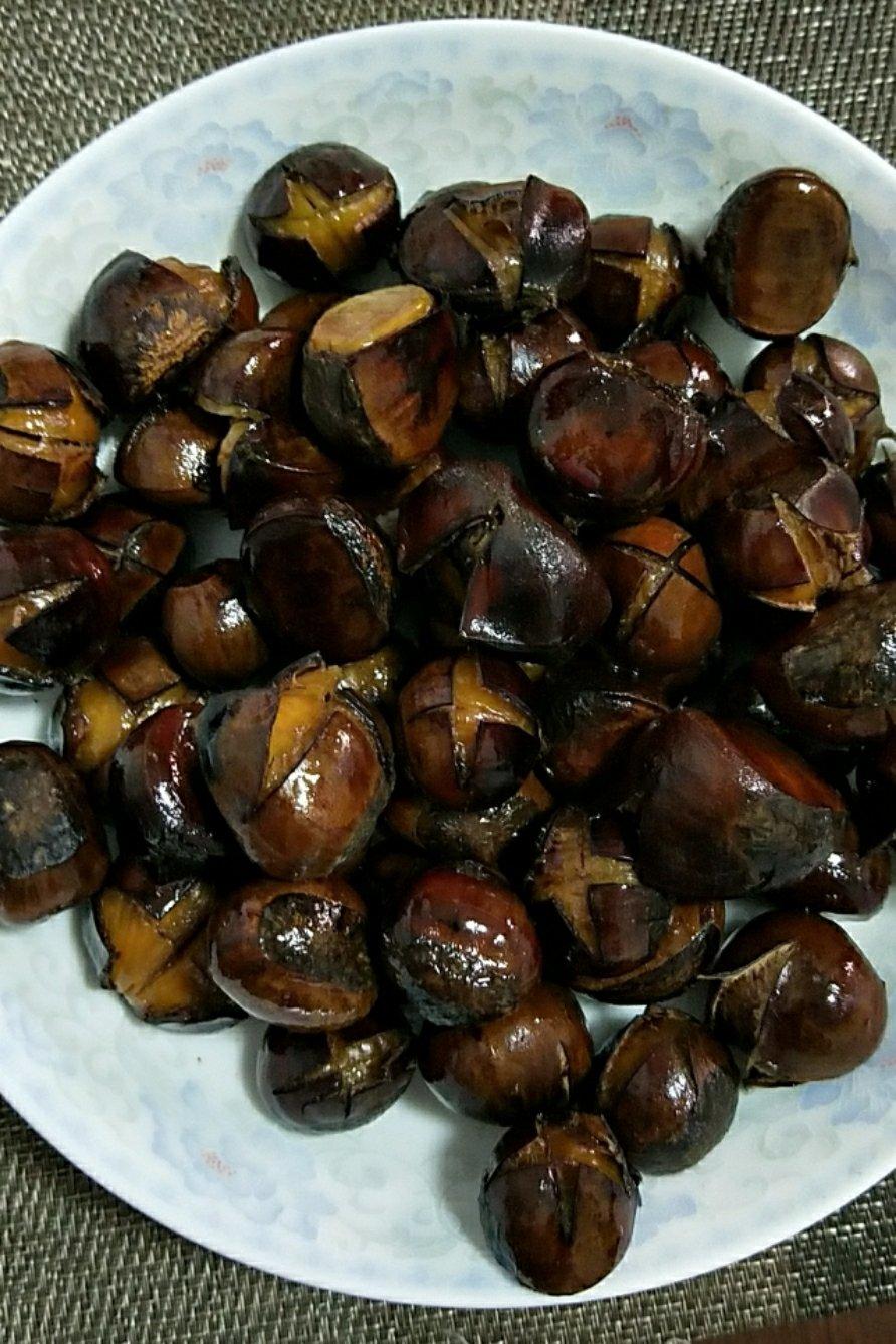 电压力锅烧板栗（撒懒必点😝）