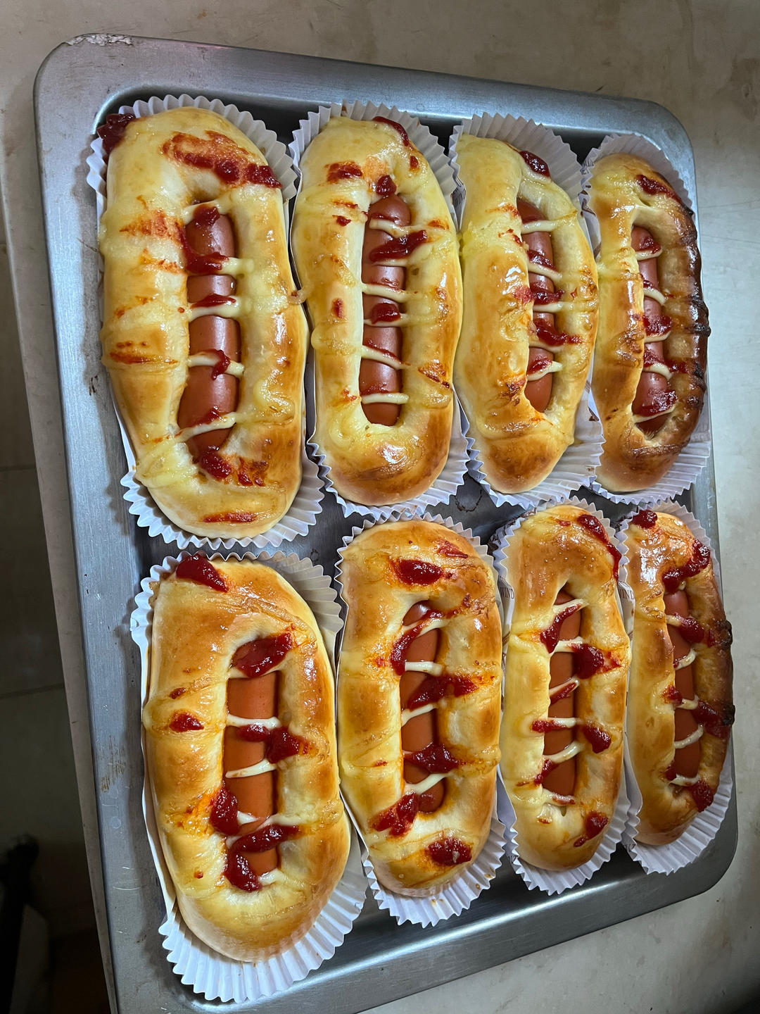 经典热狗肠仔包