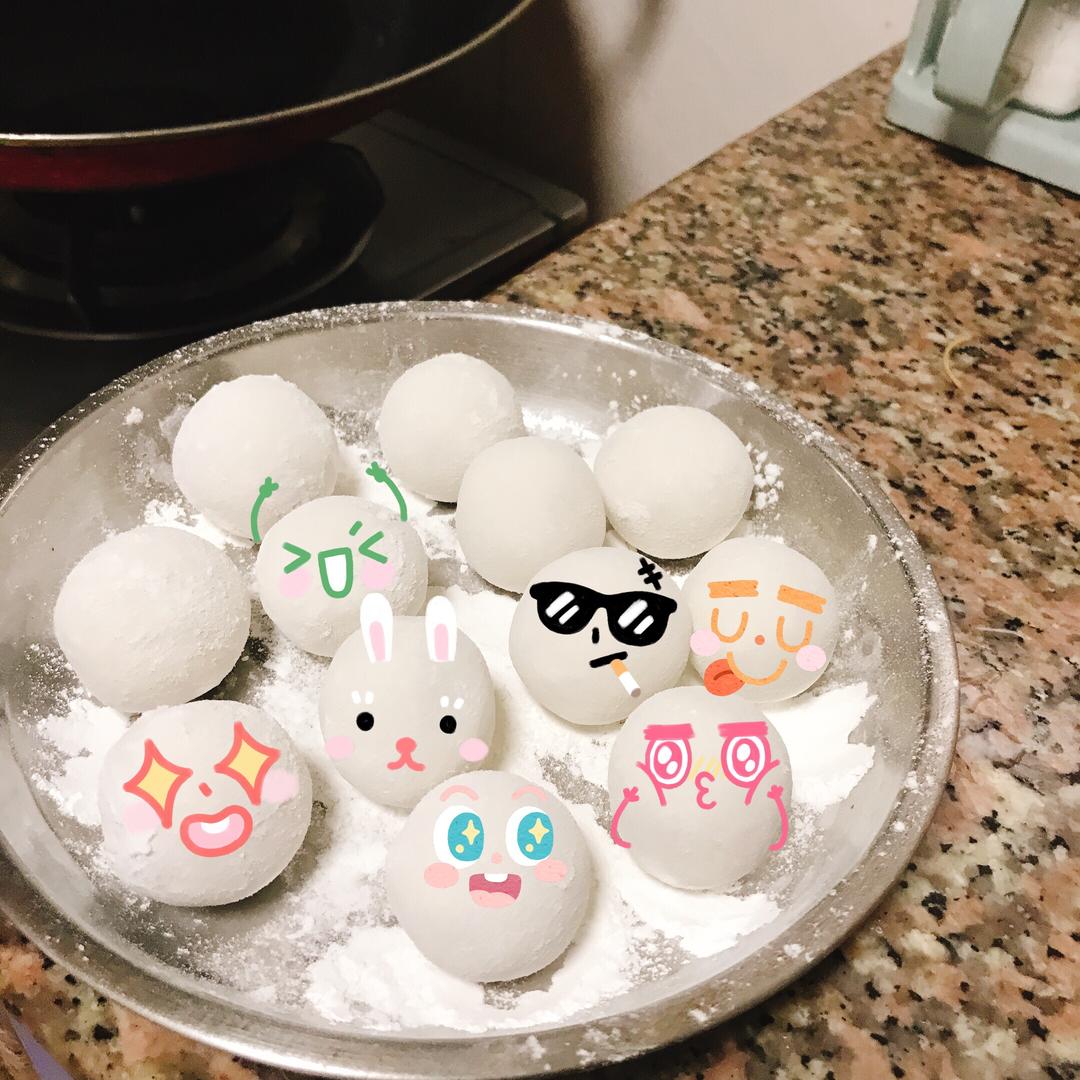 简单版香芋汤圆