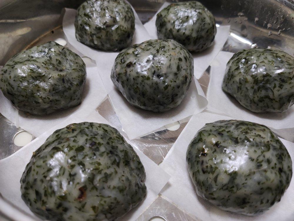 新鲜艾叶艾粑粑（童年的滋味）浓情柳州风味艾叶粑粑