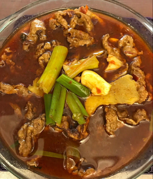 水煮牛肉
