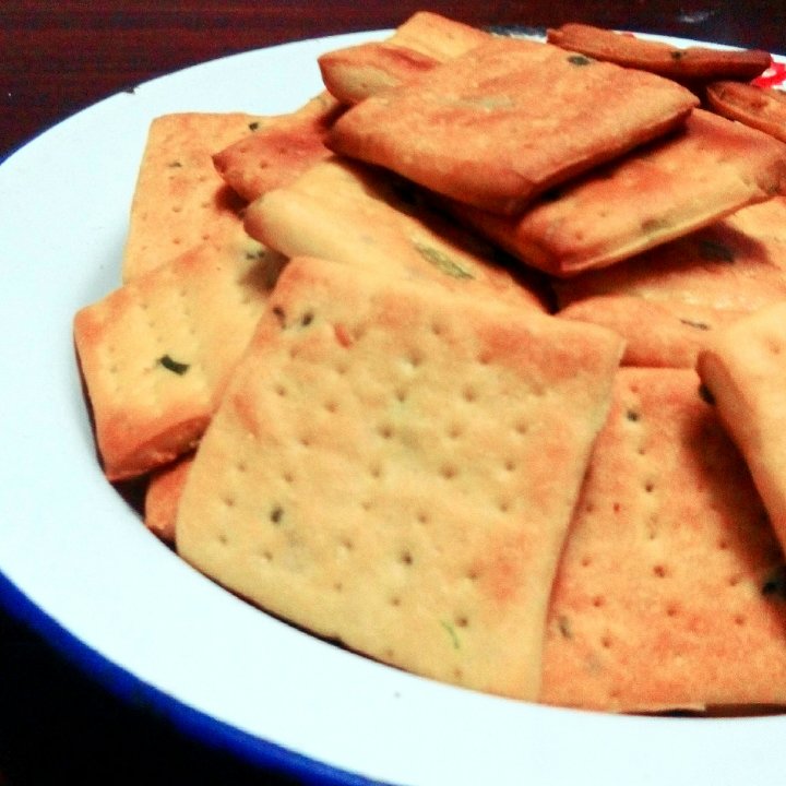 香葱苏打饼干