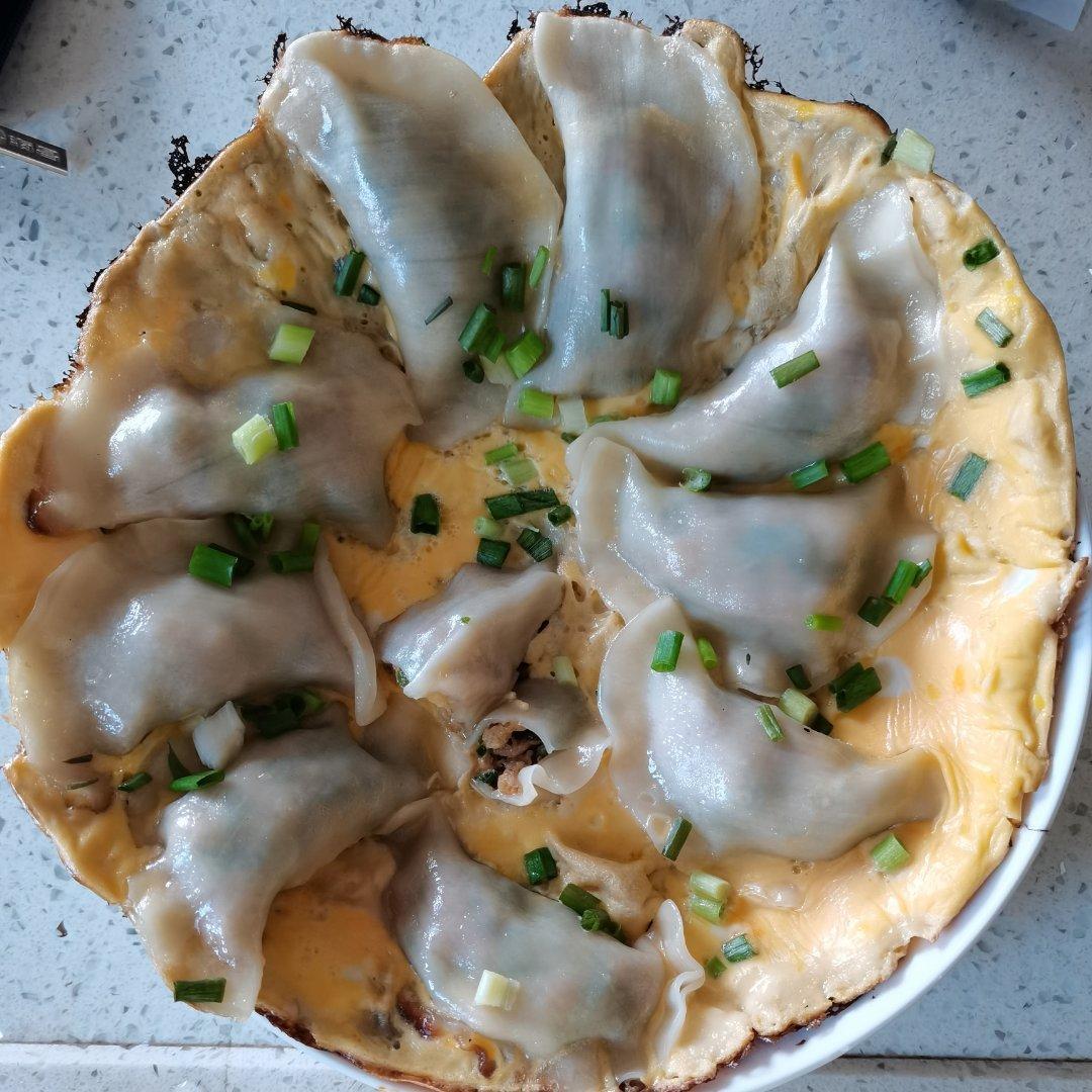 懒人快手抱蛋煎饺