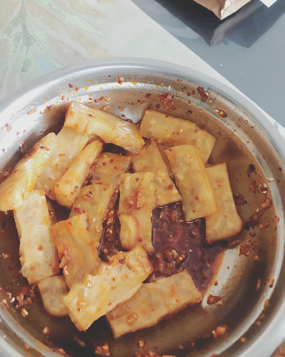水晶肉皮冻