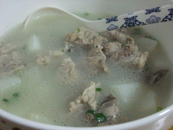 排骨山药汤