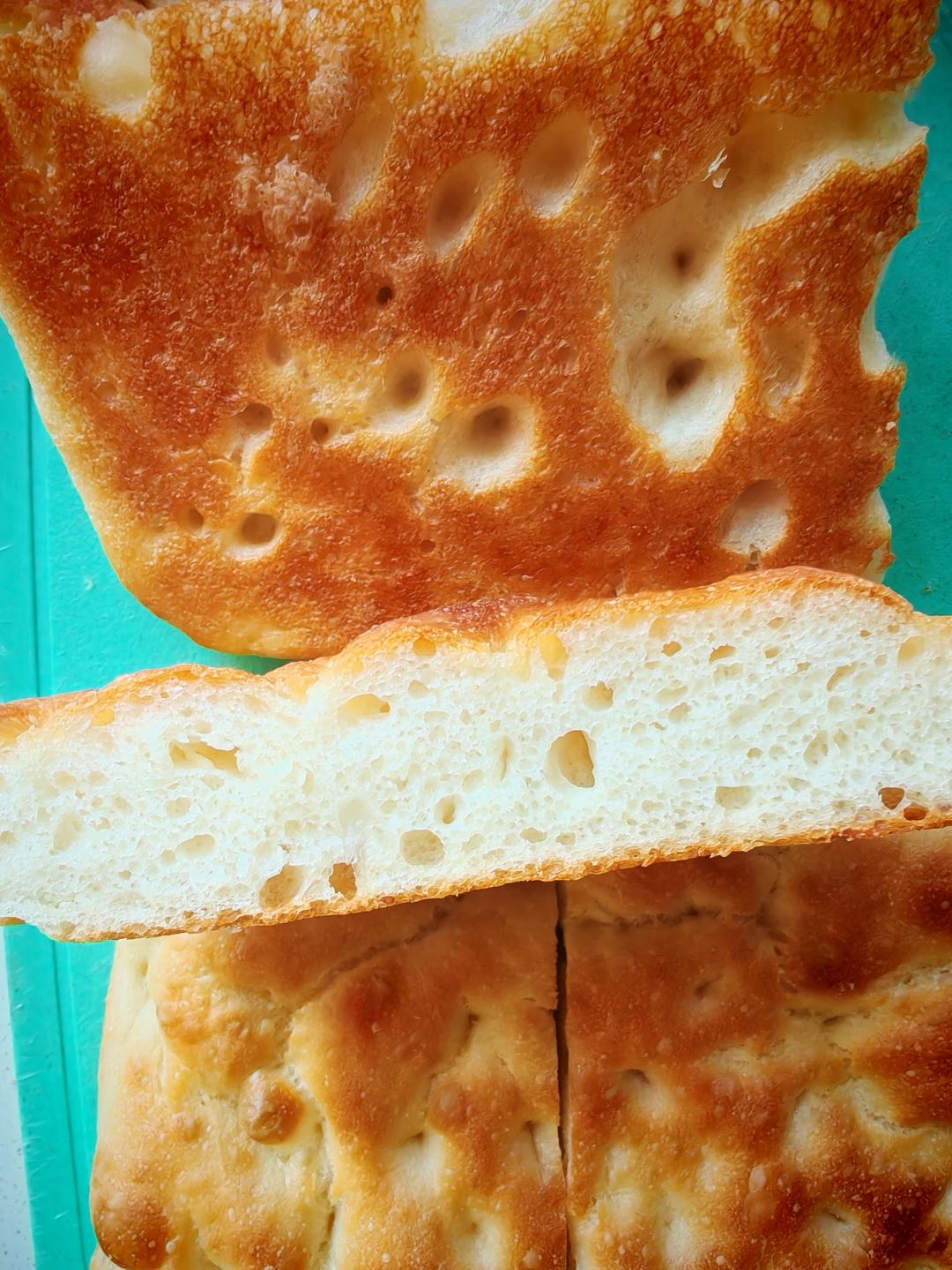 『研究了2年的完美食谱』最简单的免揉佛卡夏