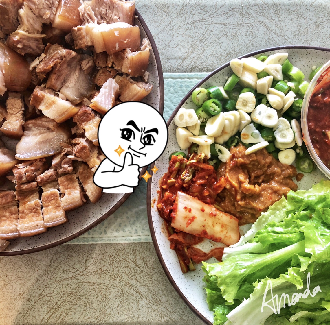 【0失败】韩国料理之韩式菜包酱五花肉/韩式菜包肉（bossam）的做法 步骤5