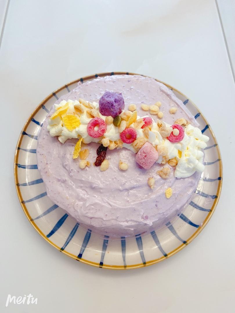 复刻❗️喜茶家～芋泥爆浆蛋糕