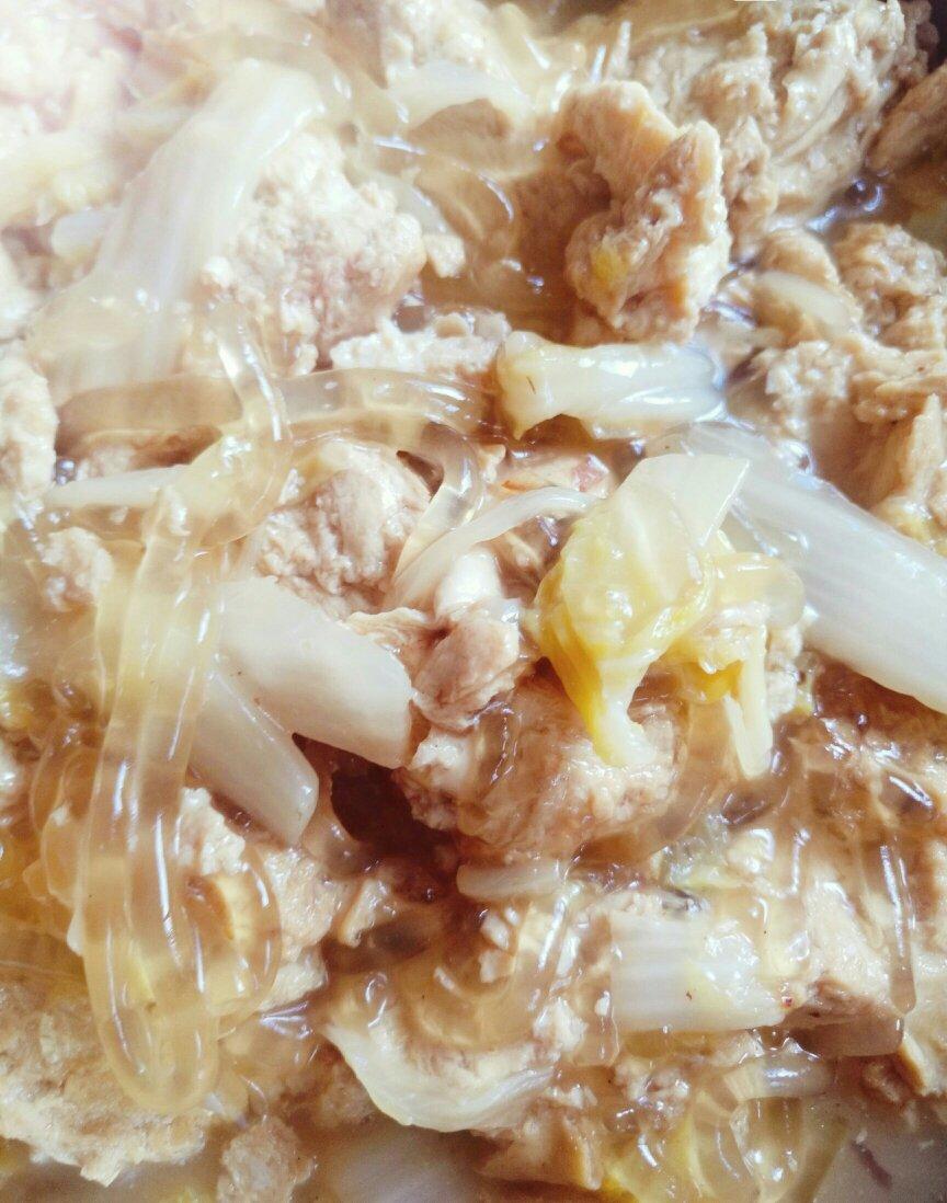 白菜炖冻豆腐