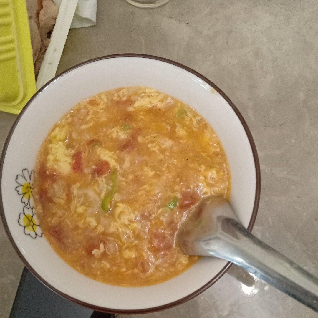 简单早餐-疙瘩汤