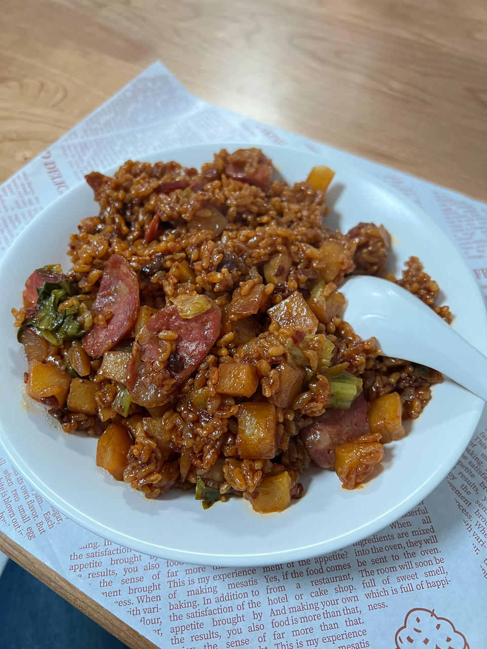 电饭煲灵魂腊肠焖饭