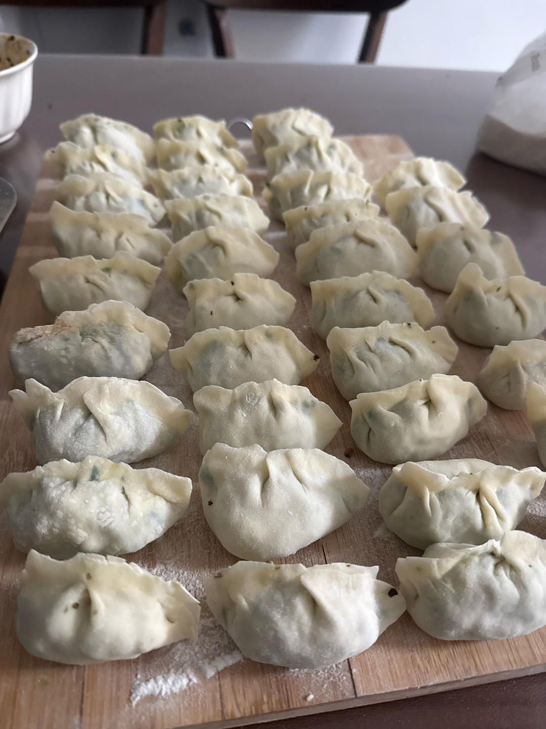 韭菜鸡蛋馅饼