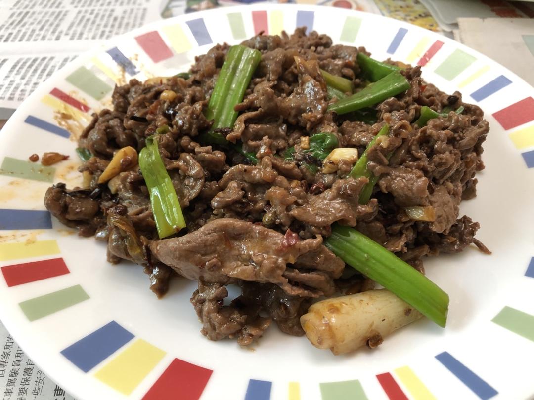葱爆牛肉