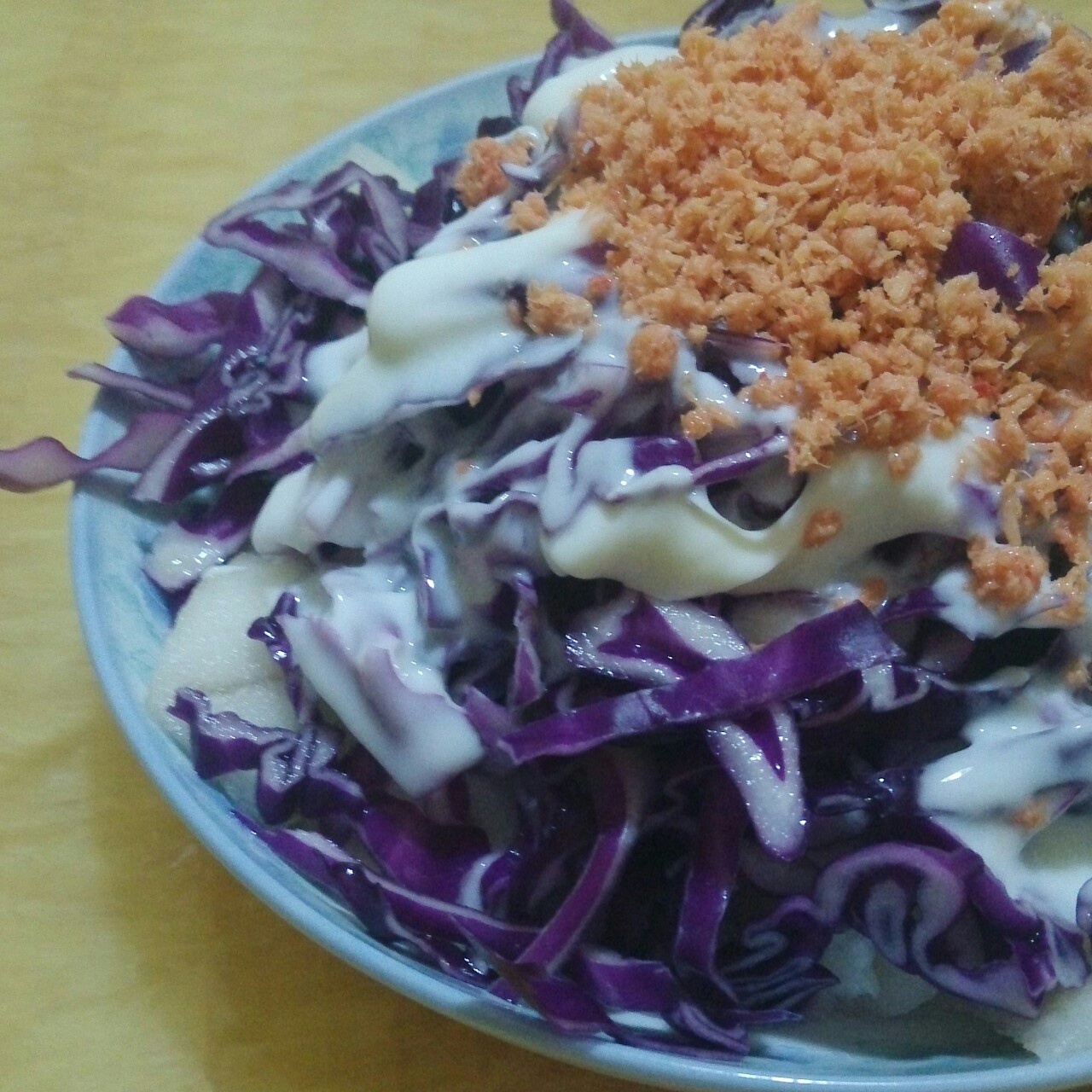 紫甘蓝苹果沙拉