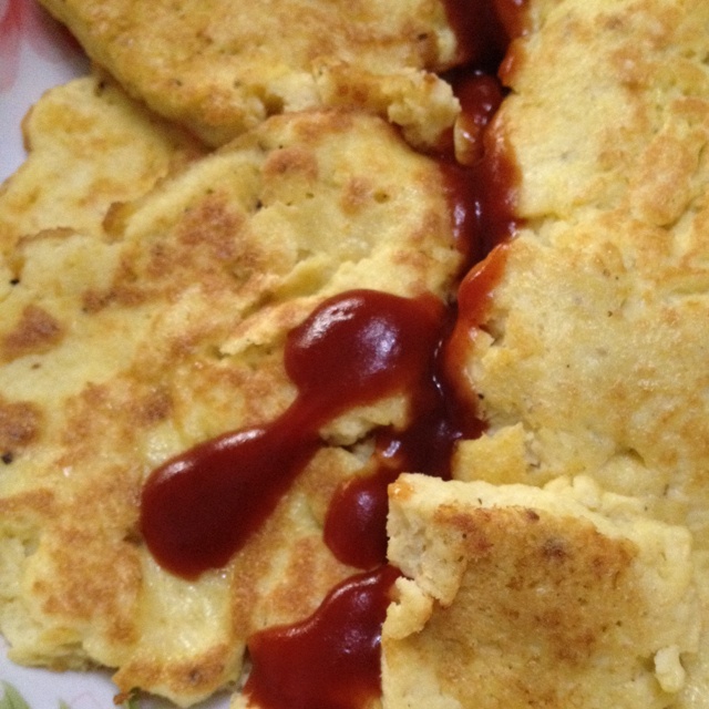 豆渣小饼