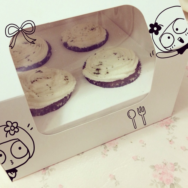 抹茶纸杯小蛋糕