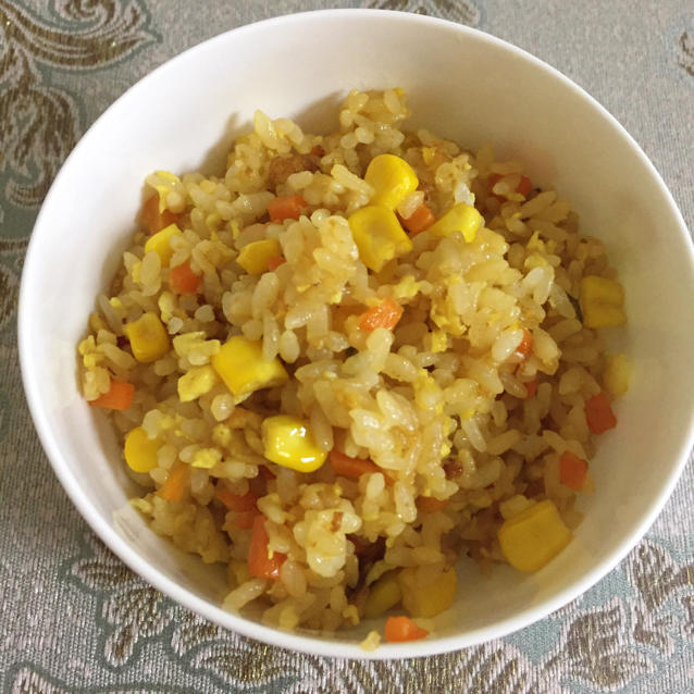 时蔬鸡蛋炒饭（简单快手，宝宝爱吃）