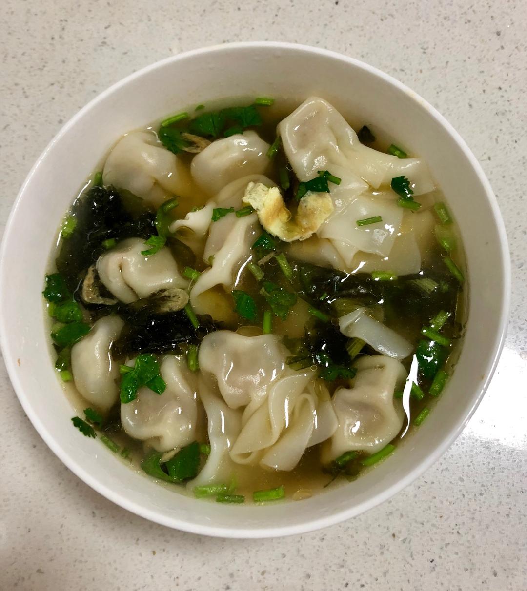 carlakay做的鲜肉小馄饨