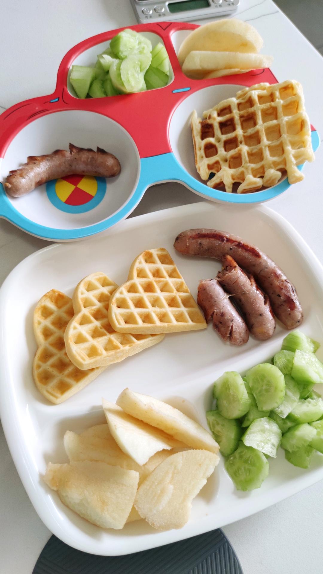 改良版便捷松软华夫饼松饼面糊