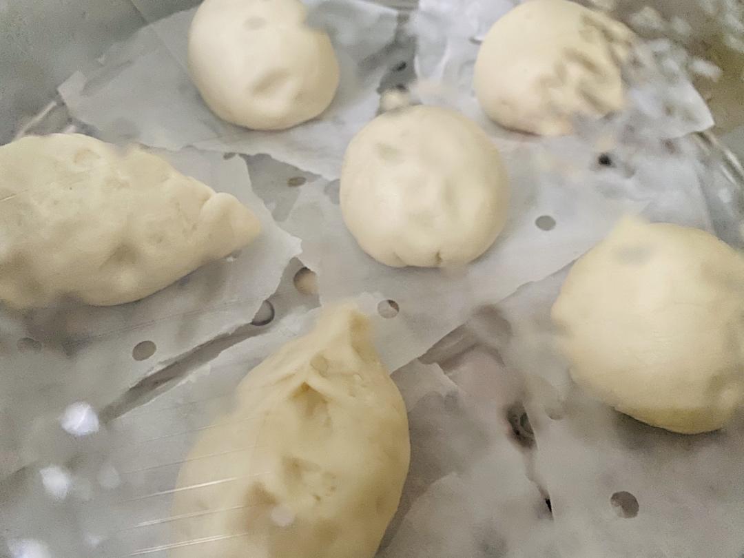 奶黄馅儿和奶黄包