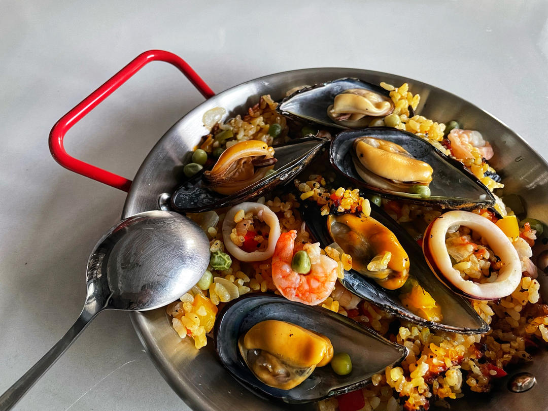 很随意的西班牙海鲜饭