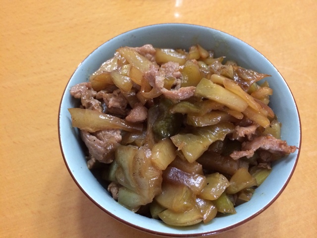 榨菜肉丝