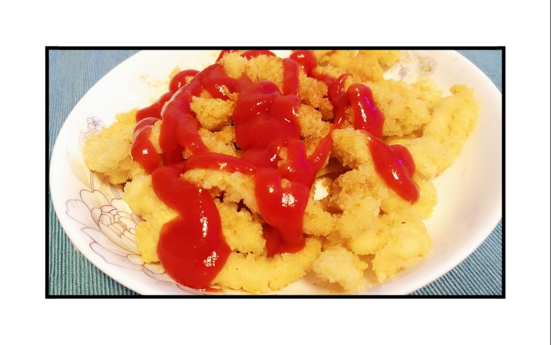 小时候路边摊的炸鸡柳🍿记忆中的香味儿😌