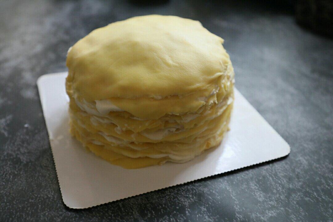 【小森妈妈菜谱】自制“多肉”榴莲千层