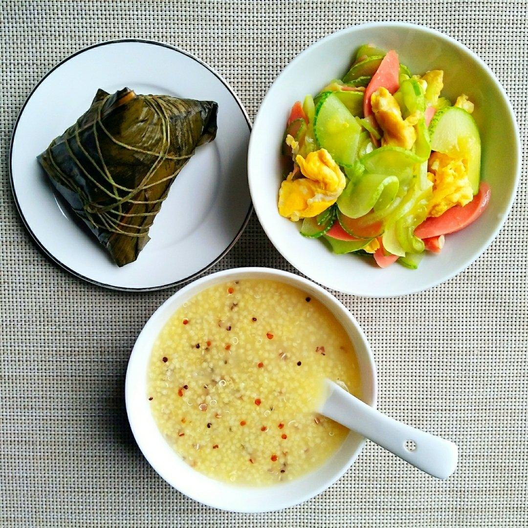 上学日早餐记录