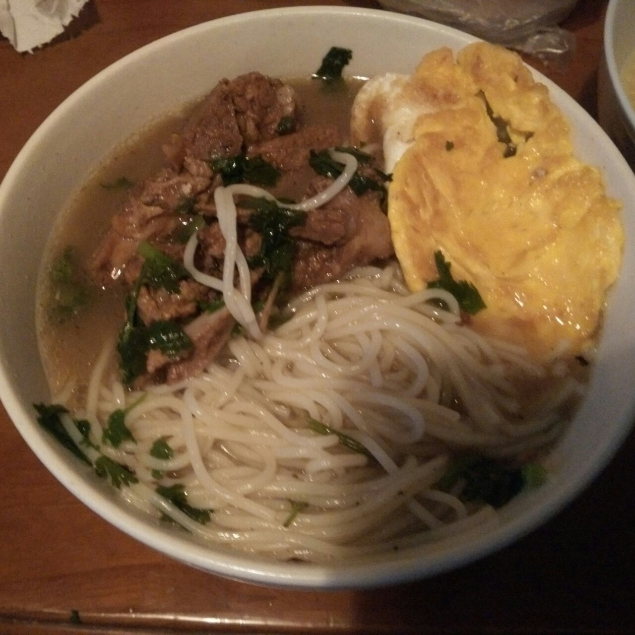 高汤排骨面