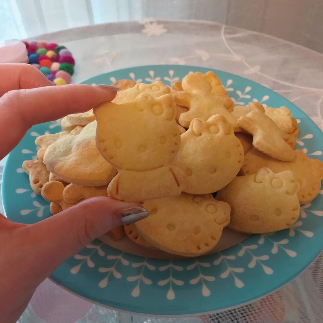 卡通黄油饼干