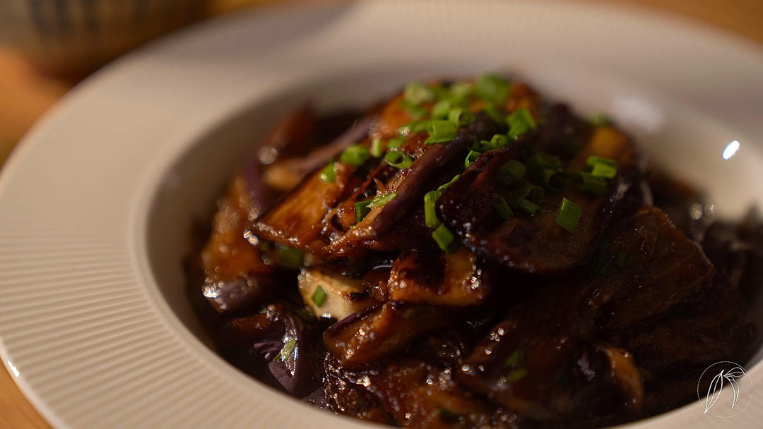 日式烧茄子｜配米饭🍚，一份简单定食