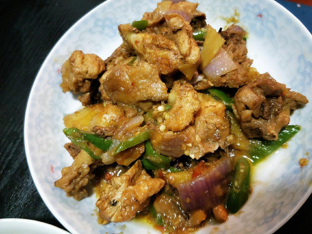 辣椒炒鸡（临沂家常）