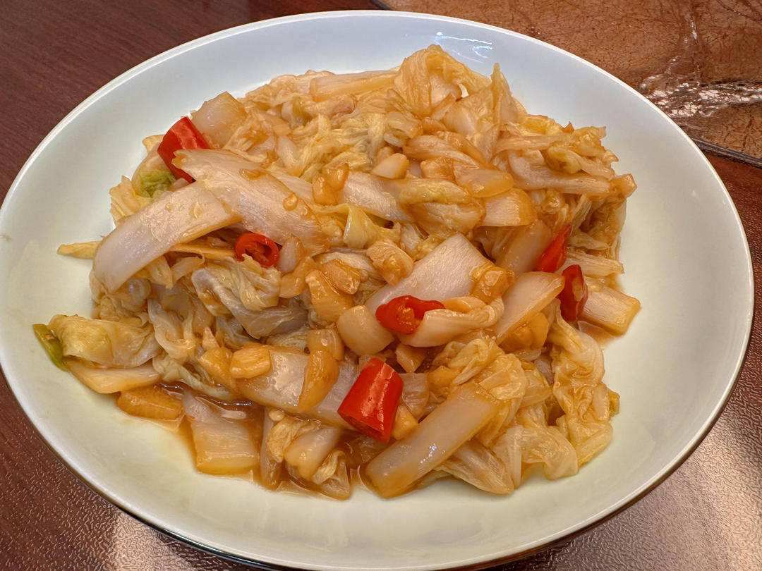 酸辣咸甜的醋溜白菜🥬