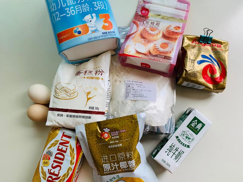 纯奶手撕吐司的做法 步骤1