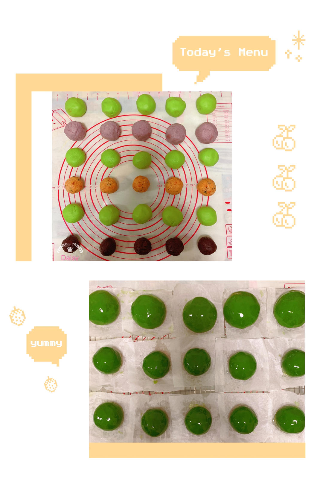 网红艾草青团，豆沙馅（Q弹不塌陷）