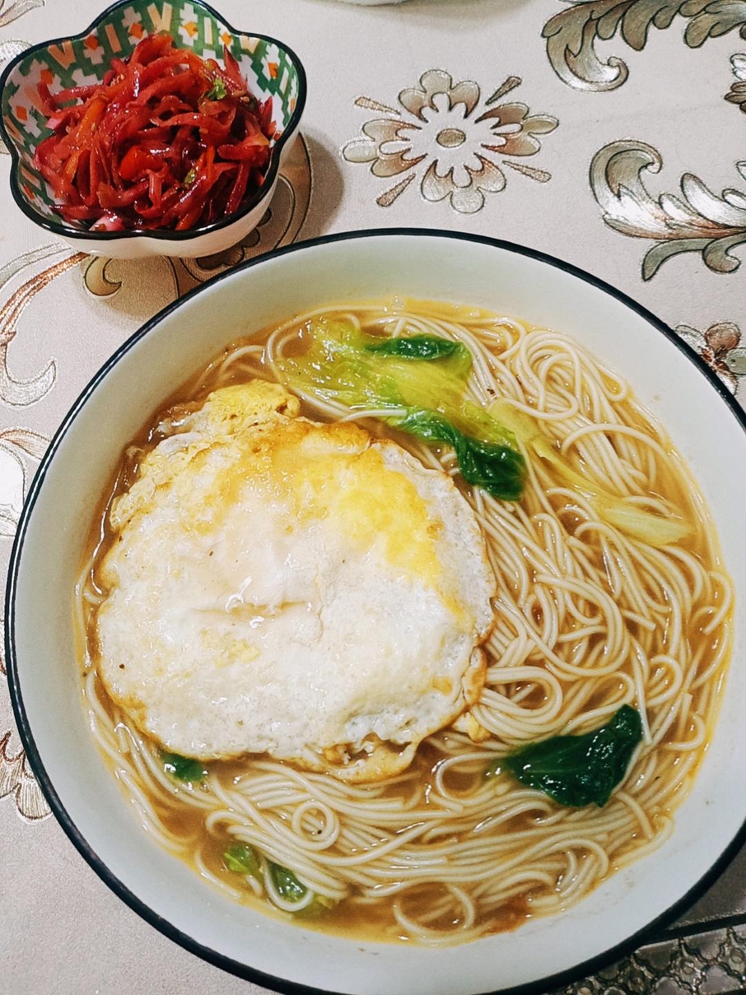 汤面这么做孩子吃3碗